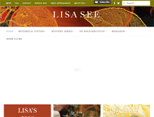 Tablet Screenshot of lisasee.com